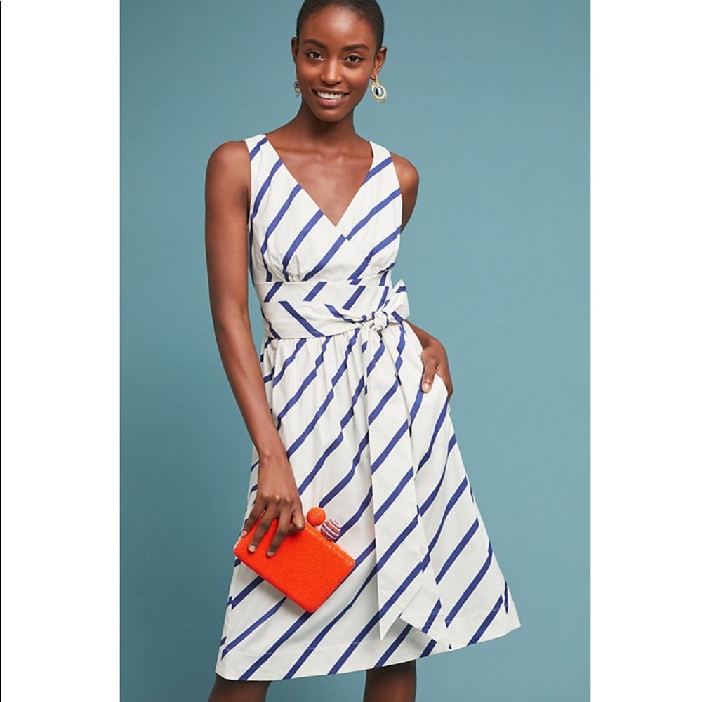 NWT Anthropologie Farida belted dress - Picture 2 of 4